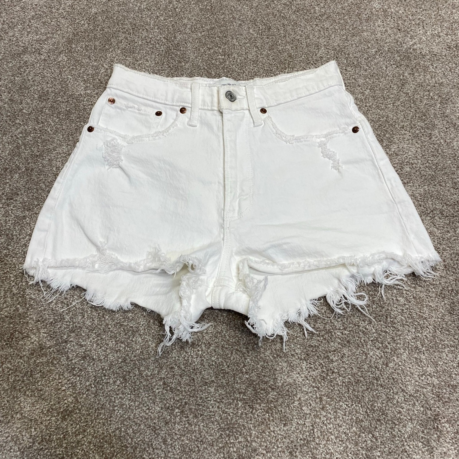 Daisy-Dukes Rugged Festival Gorpcore Streetwear Abercrombie & Fitch Shorts 2/26